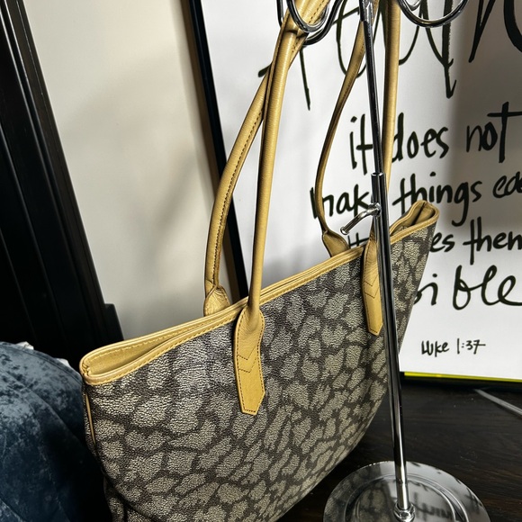 Yves Saint Laurent Grey and Yellow Women's Bag - Picture 3 of 6